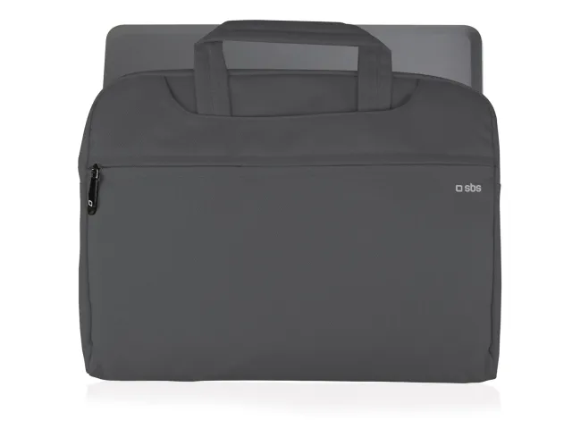 SBS Tablettasche 13 Zoll Notebooktasche schwarz Reissverschluss
