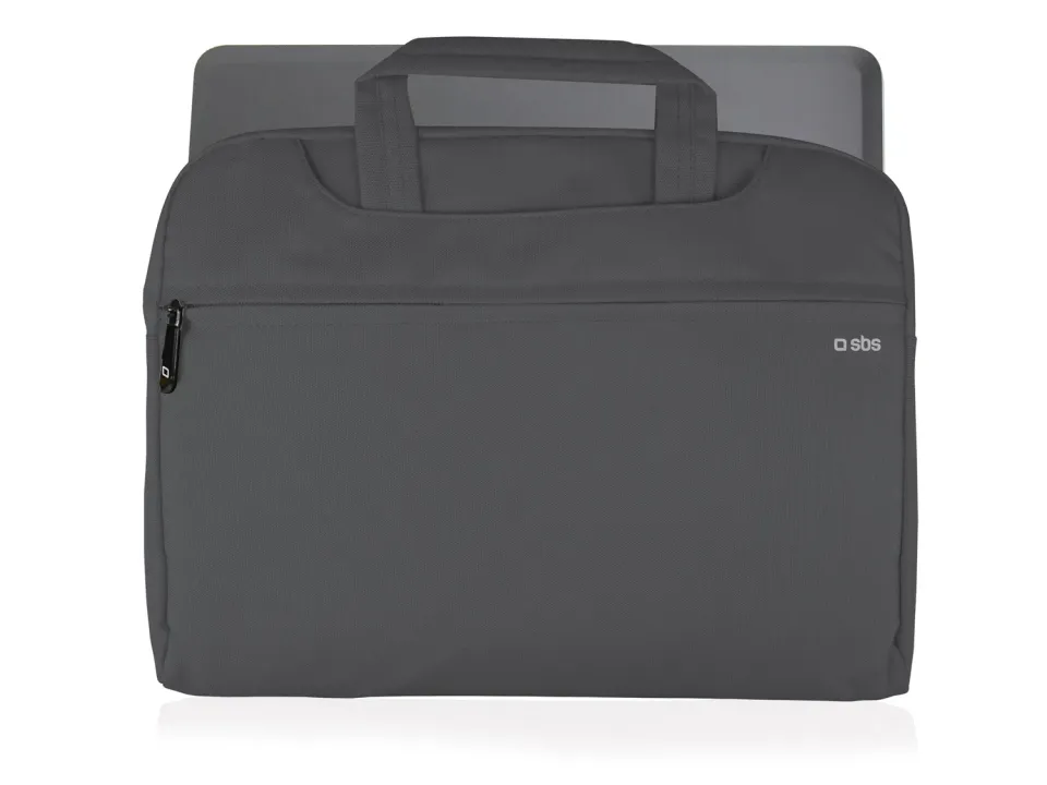 SBS Tablettasche 13 Zoll Notebooktasche schwarz Reissverschluss