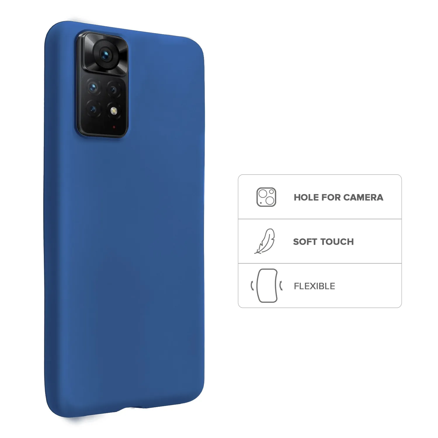 SBS Rainbow Xiaomi Redmi Note 11 Pro Hülle dünn
