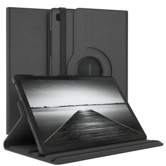 EAZY CASE Galaxy Tab A7 10.4 Tablethülle Schwarz 360°