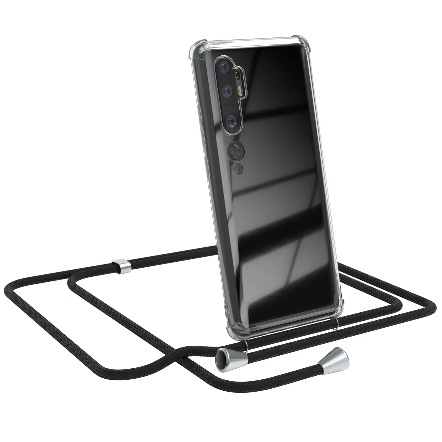 EAZY CASE Mi Note 10 Handykette Navy Camouflage