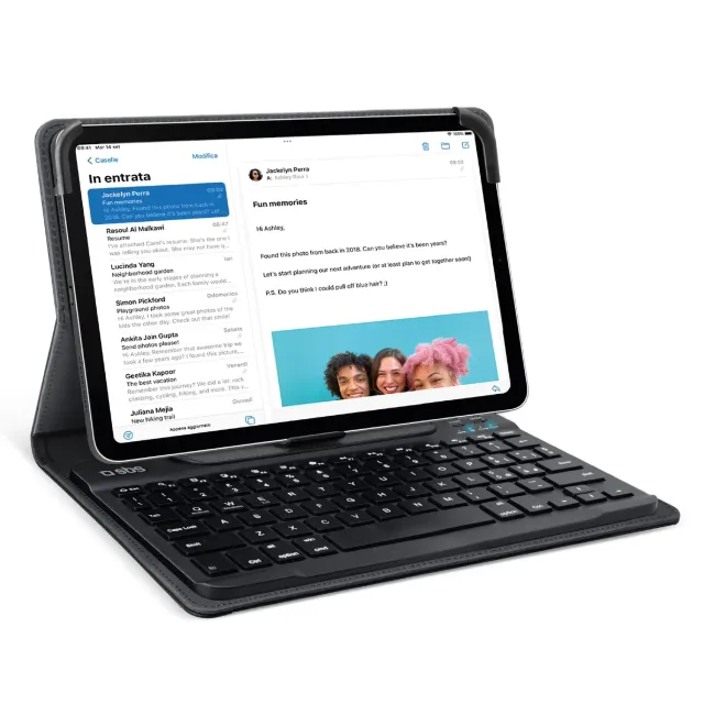 SBS Universal Wireless Tastatur Hülle 11 Zoll QWERTY