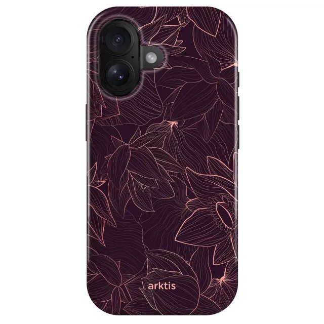 arktis iPhone 16 Plus Hülle Floral Beauty Print