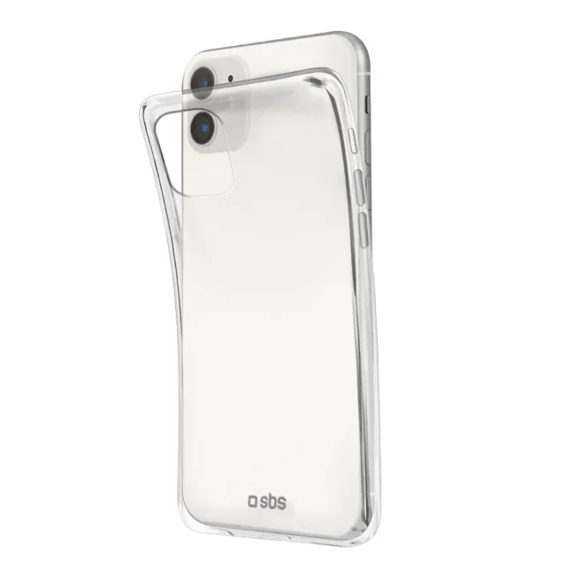 SBS Skinny iPhone 11 Hülle Transparent dünn