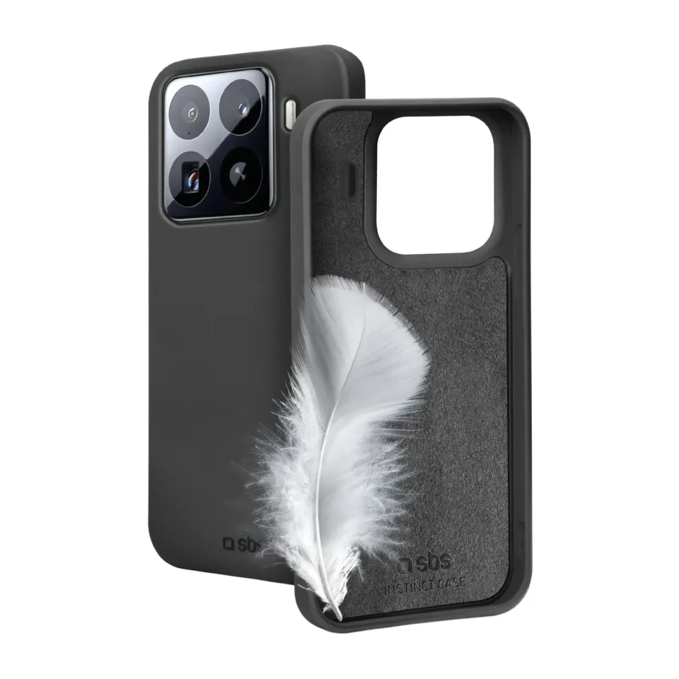 SBS Instinct Hülle Xiaomi 15 Pro schwarz TPU stoßfest