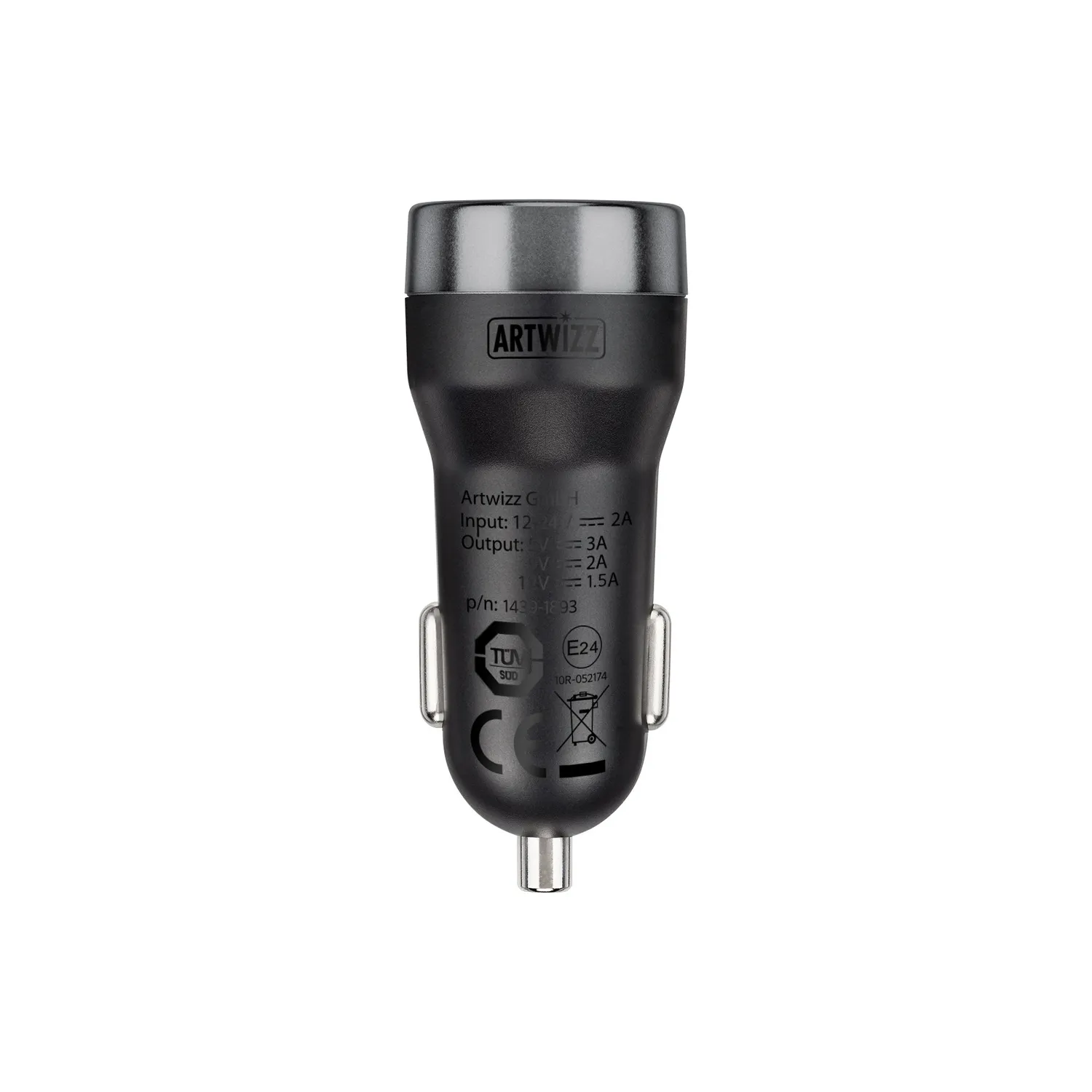 Artwizz CarPlug USB-C 18W Pro Autoladegerät Quick Charge