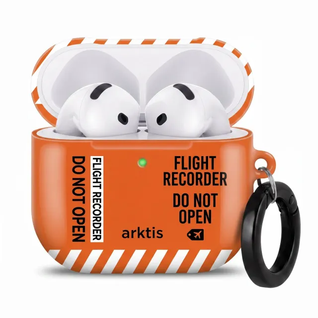 arktis AirPods 4 Hülle Airport Case Schutzhülle Print