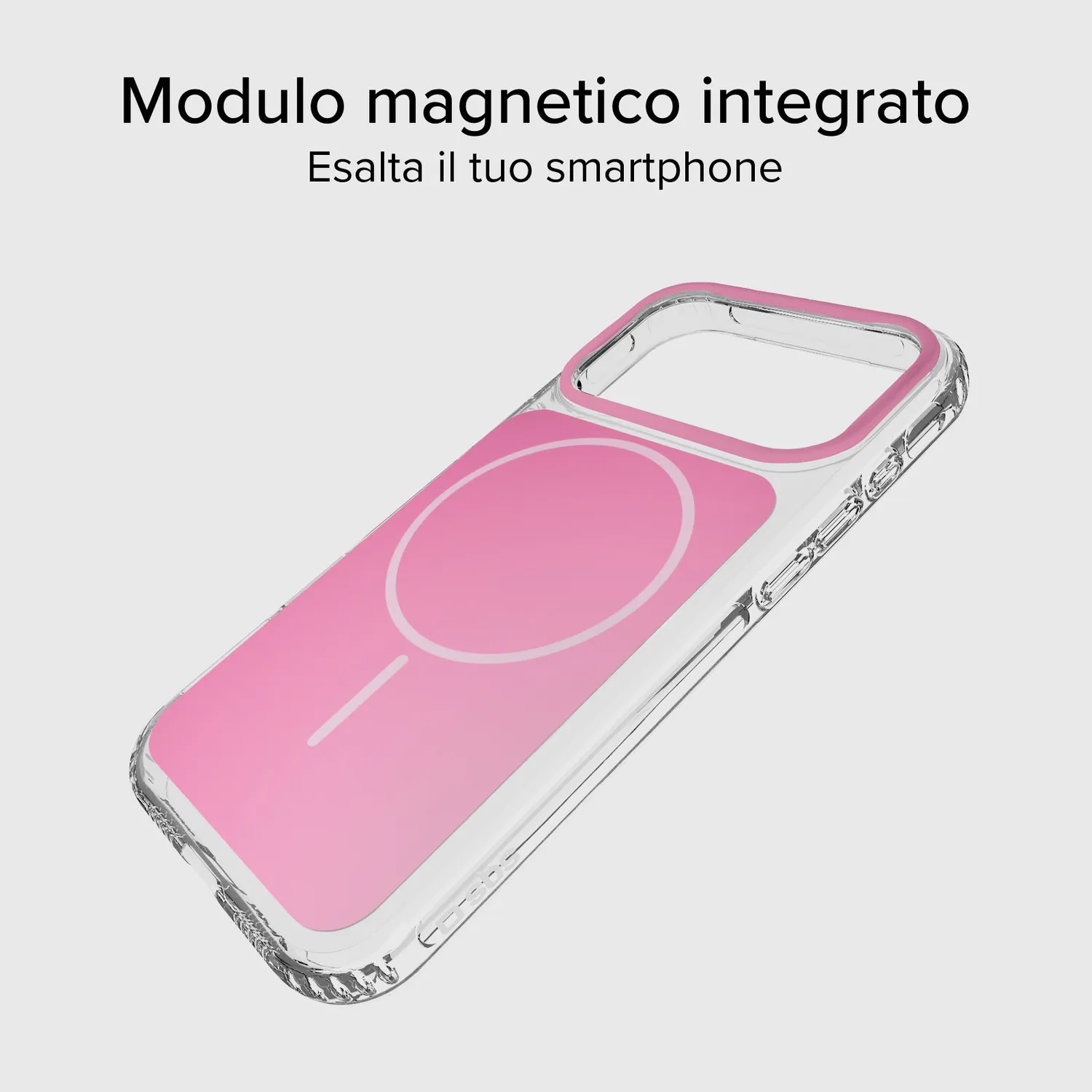 SBS Block iPhone 17 Pro Max Hülle Rosa MagSafe