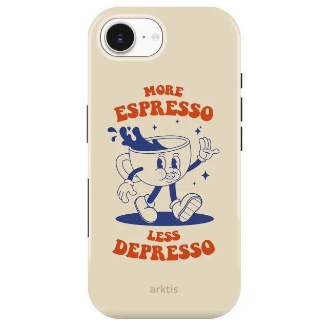 arktis iPhone 17e Hülle Espresso mit MagSafe