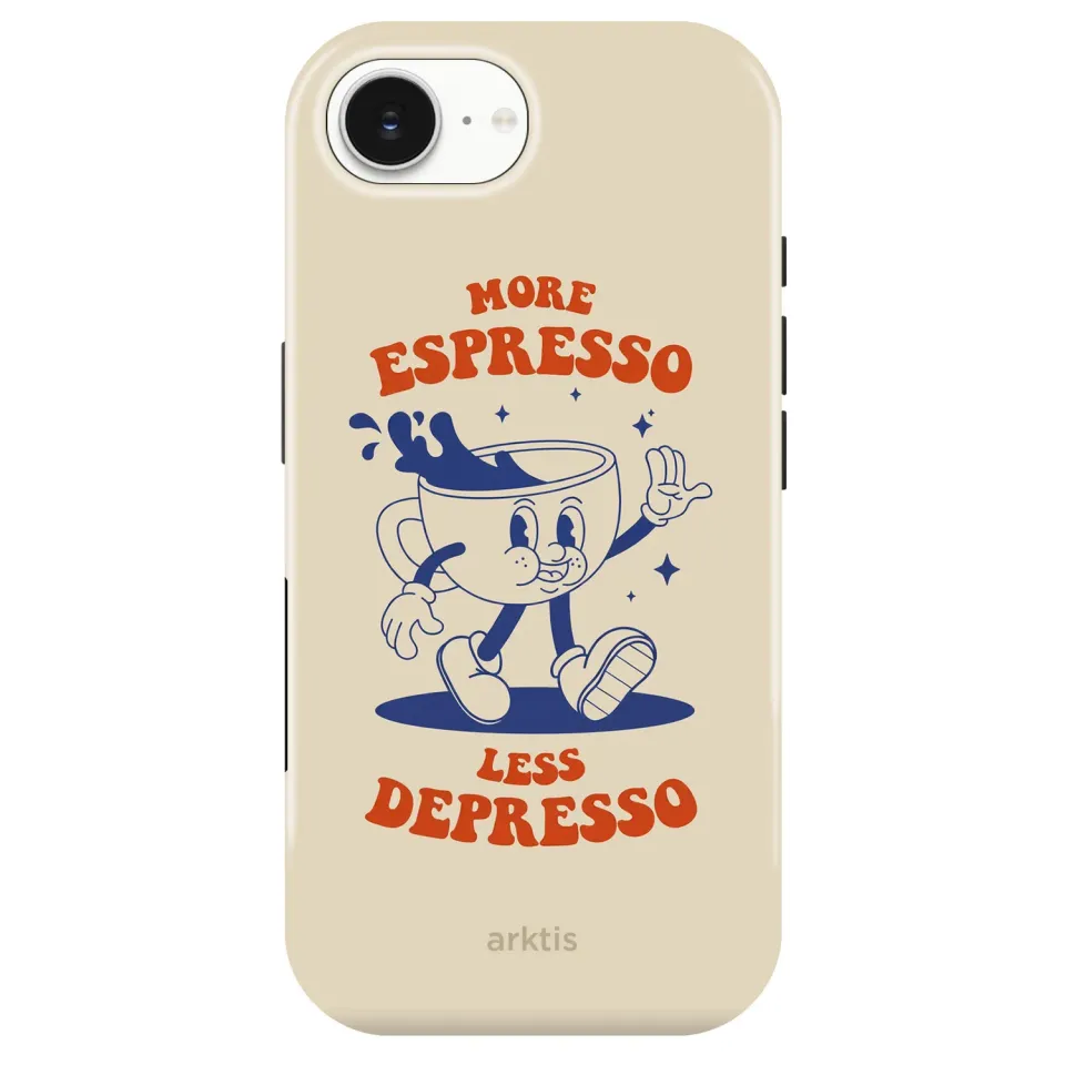 arktis iPhone 16e Hülle Espresso MagSafe