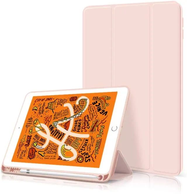 arktis Pencil SmartCase iPad 10,2 Hülle Softrosa