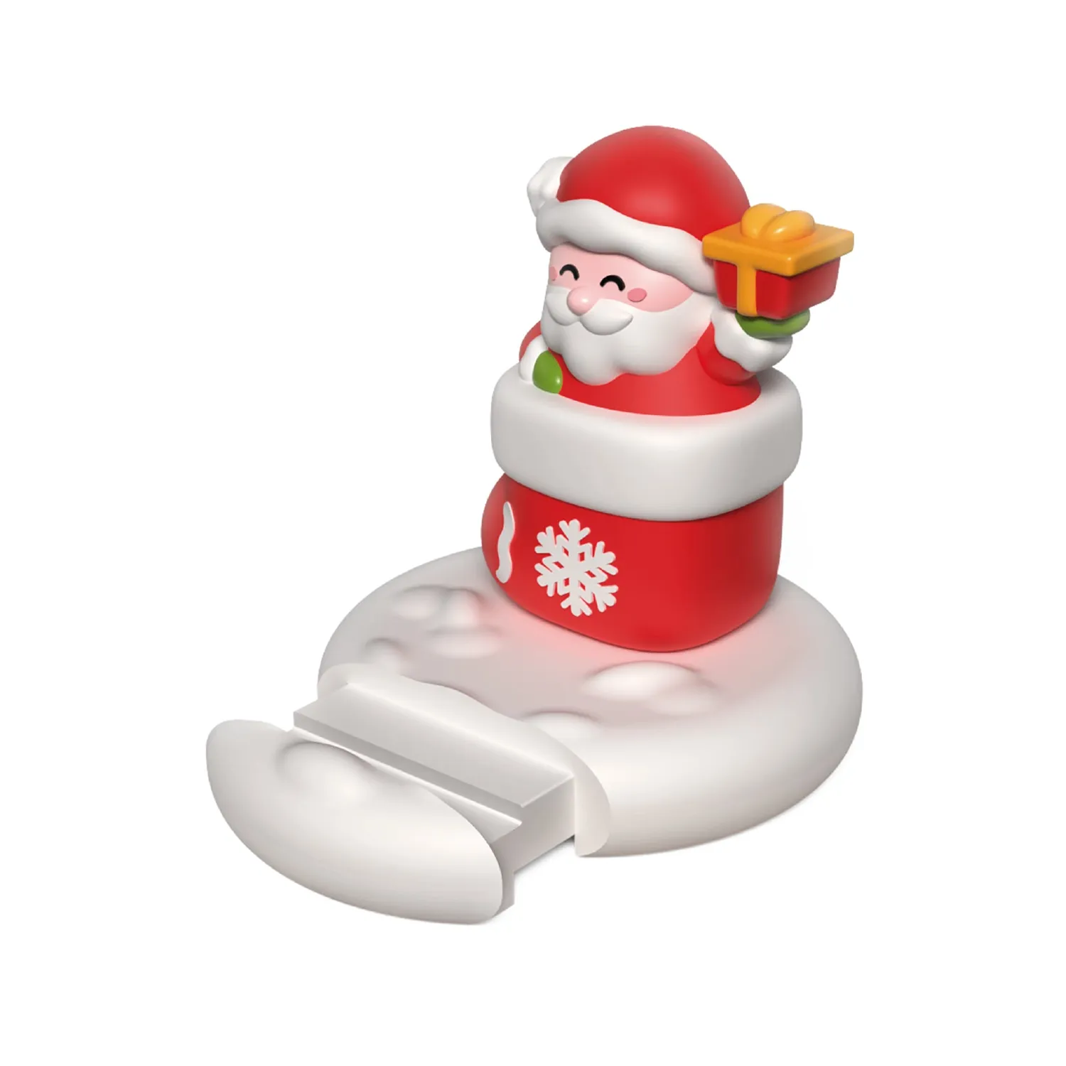 SBS Weihnachtsmann Handyhalter Ständer Schreibtisch