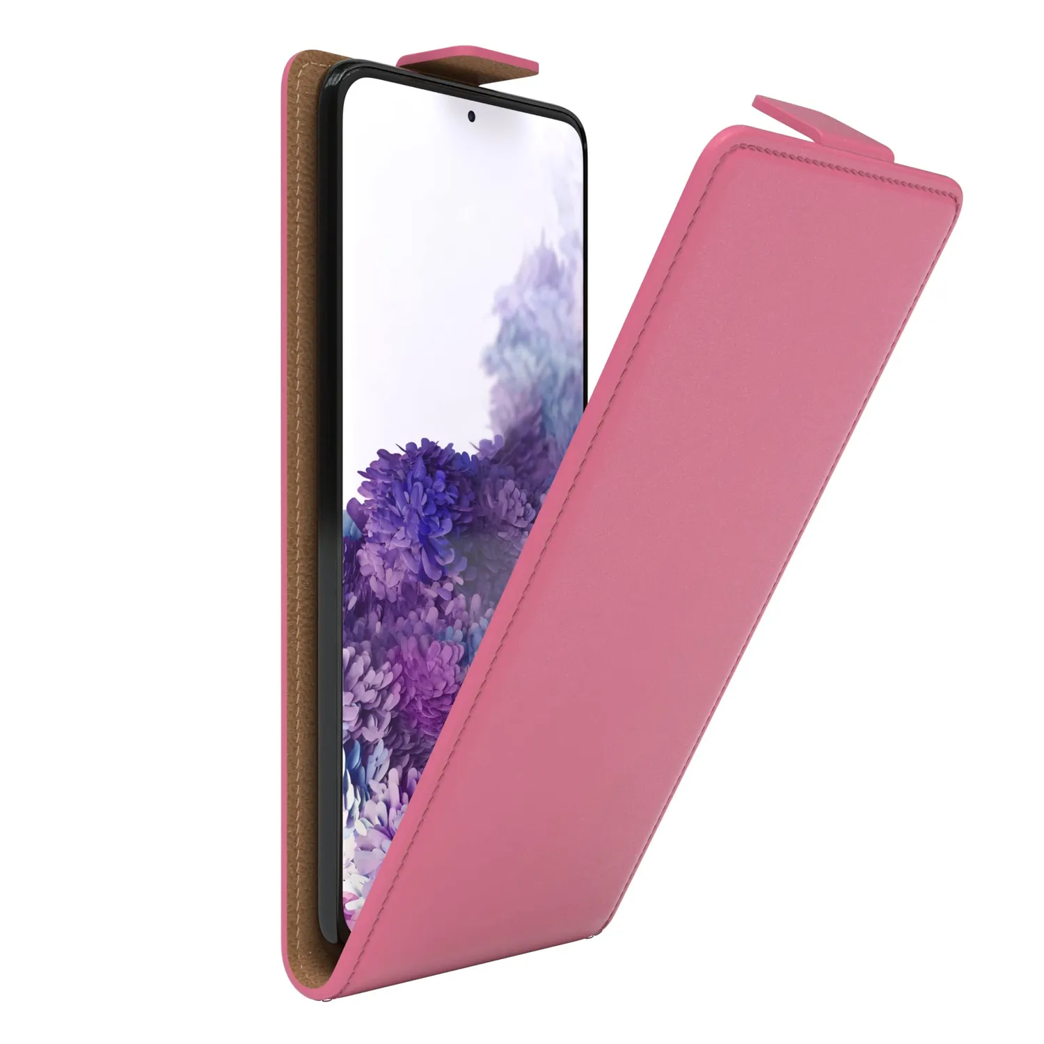 EAZY CASE Galaxy S20 Plus Klapphülle Book Anthrazit Etui