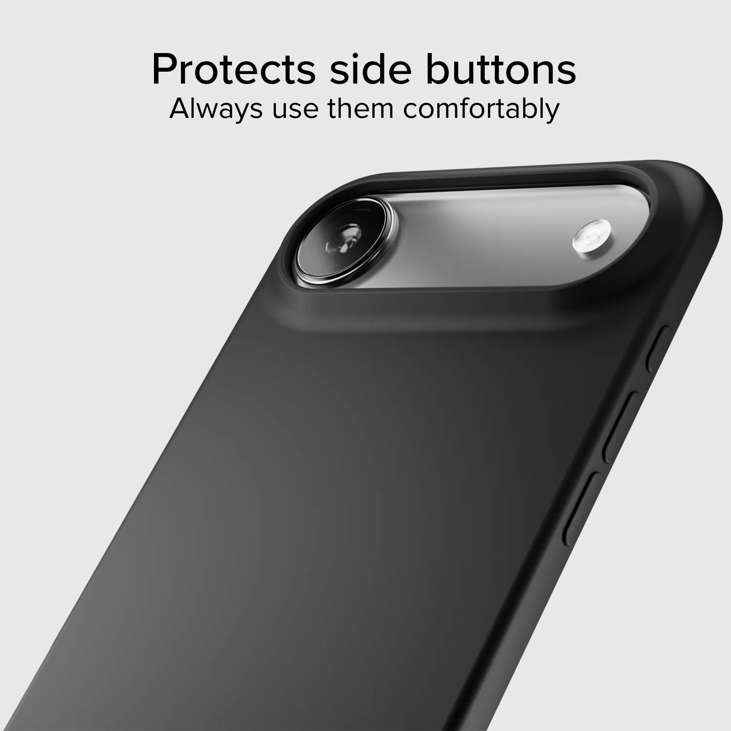 SBS Instinct iPhone Air Hülle schwarz Mikrofaser
