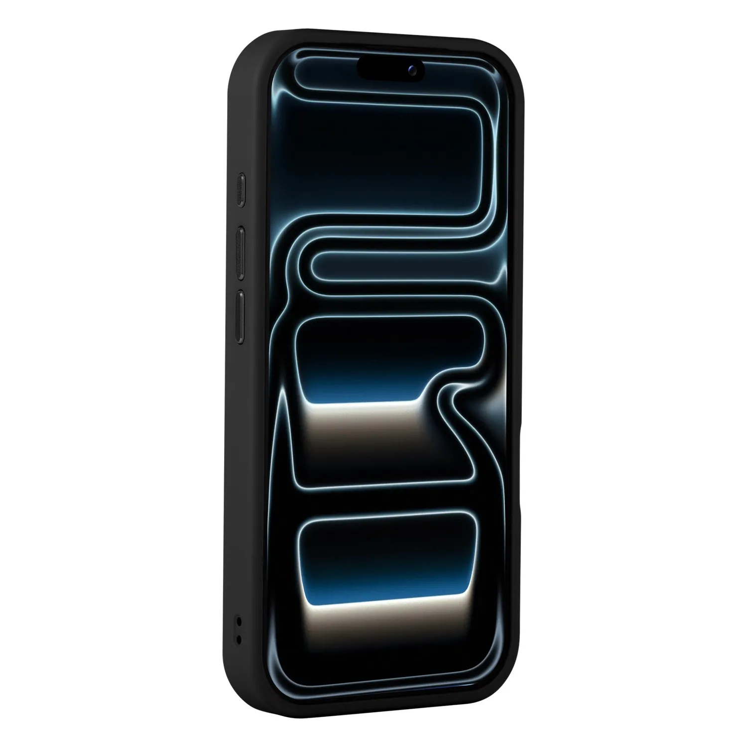 arktis Solid Case iPhone 17 Pro Hülle Schwarz matt