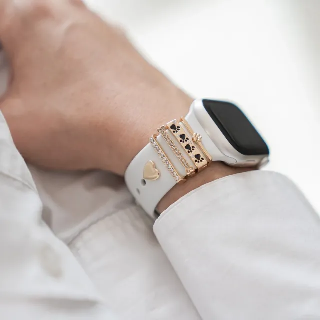 arktisband Pet Love Charms Gold Apple Watch