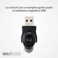 SBS BT290 Mono Bluetooth Headset Ohrhörer Multipoint