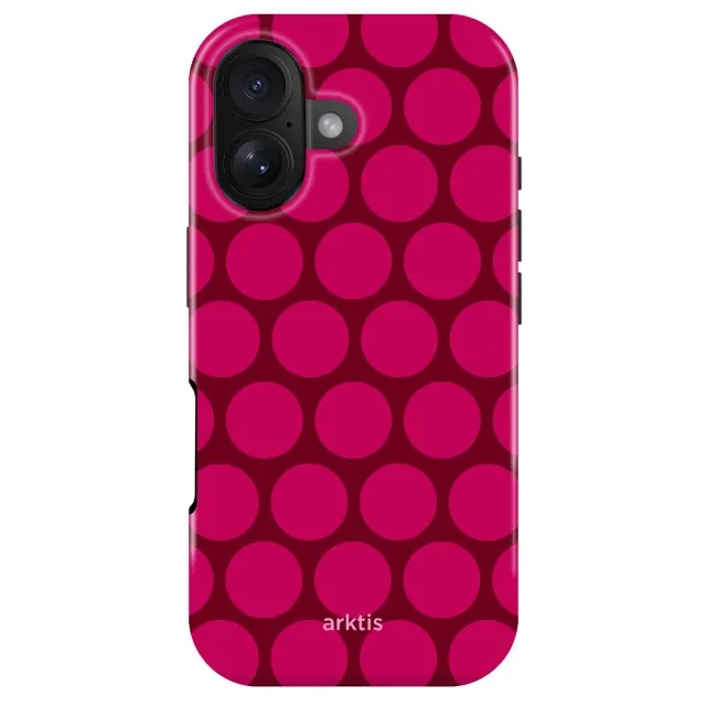 arktis iPhone 17 Hülle Polka Dots MagSafe