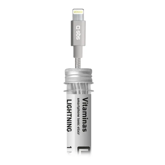 SBS Vitaminas USB-Lightning Kabel 1m Anti-Knick