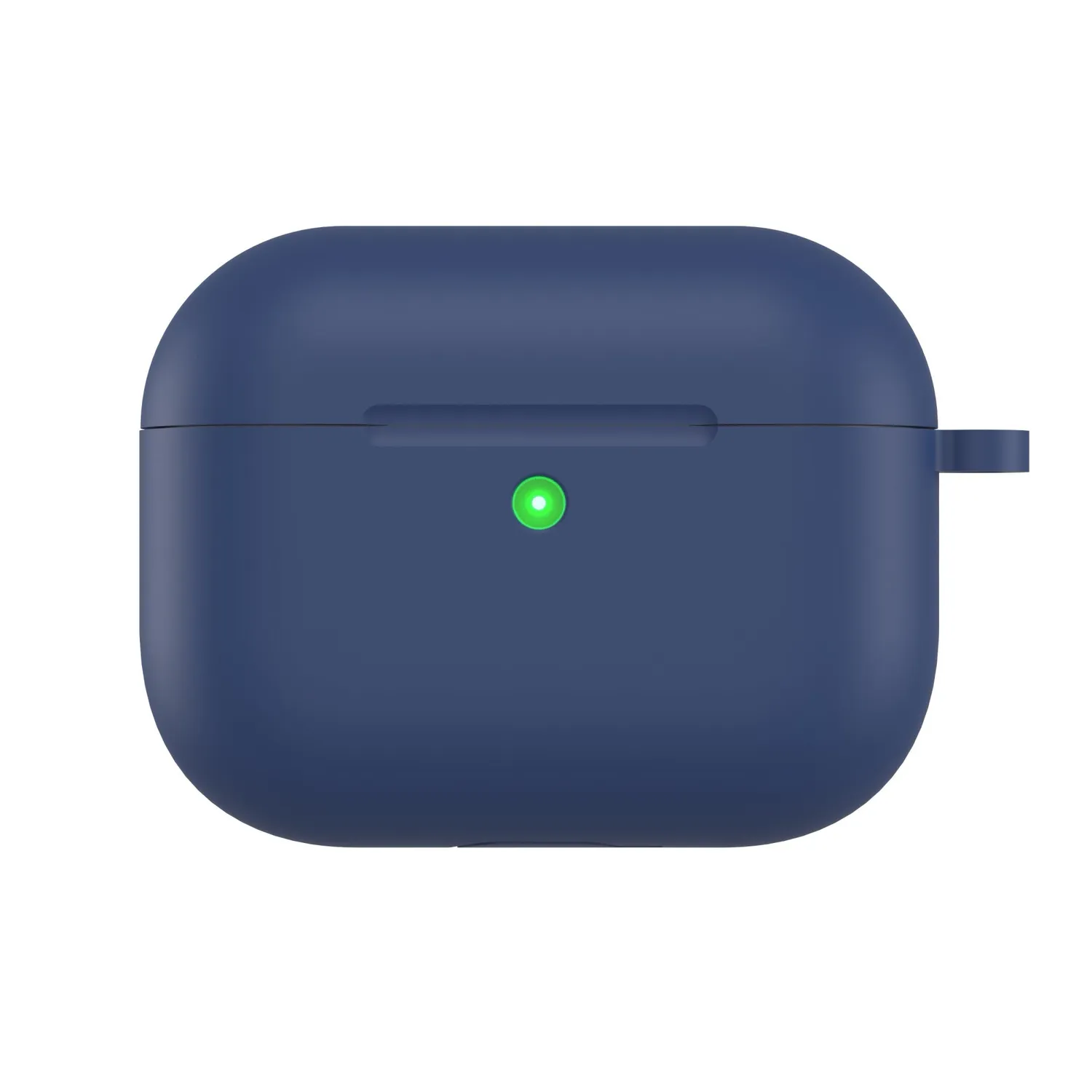 arktis AirPods Pro 3 Silikon Case Schwarz Karabiner