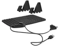 SBS Auto Smartphone Halter Silikon mit Ladekabel
