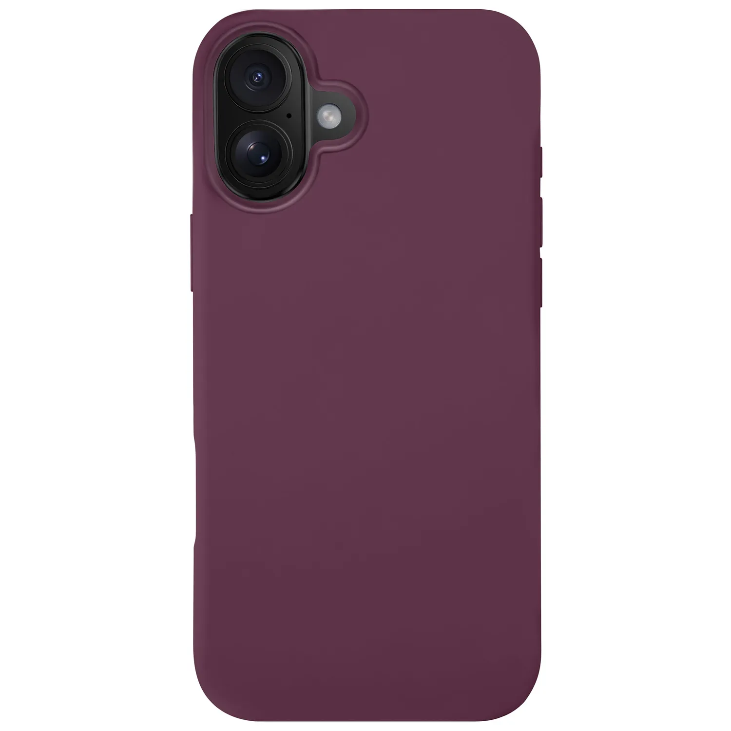 arktis Silikon iPhone 16 Hülle schwarz griffig