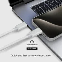 SBS USB-C 3.2 PD Ladekabel 240W 2m Nylon