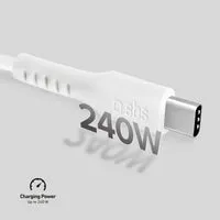 SBS USB-C auf USB-C Kabel 240W 3m PD Schwarz
