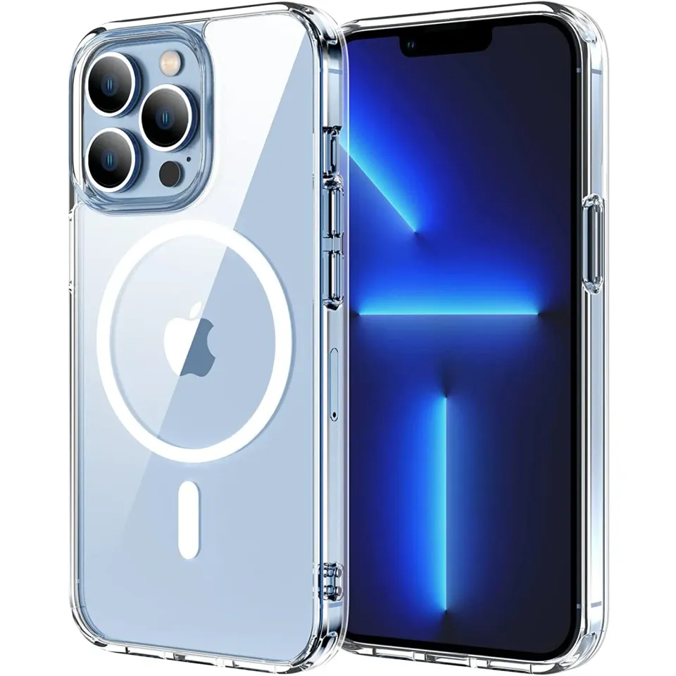 arktis Crystal iPhone 13 Pro Max Hülle transparent