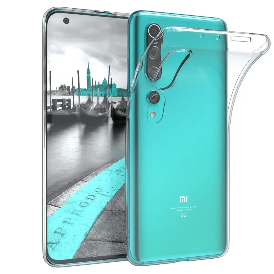 EAZY CASE Xiaomi Mi 10 Silikonhülle transparent ultra dünn