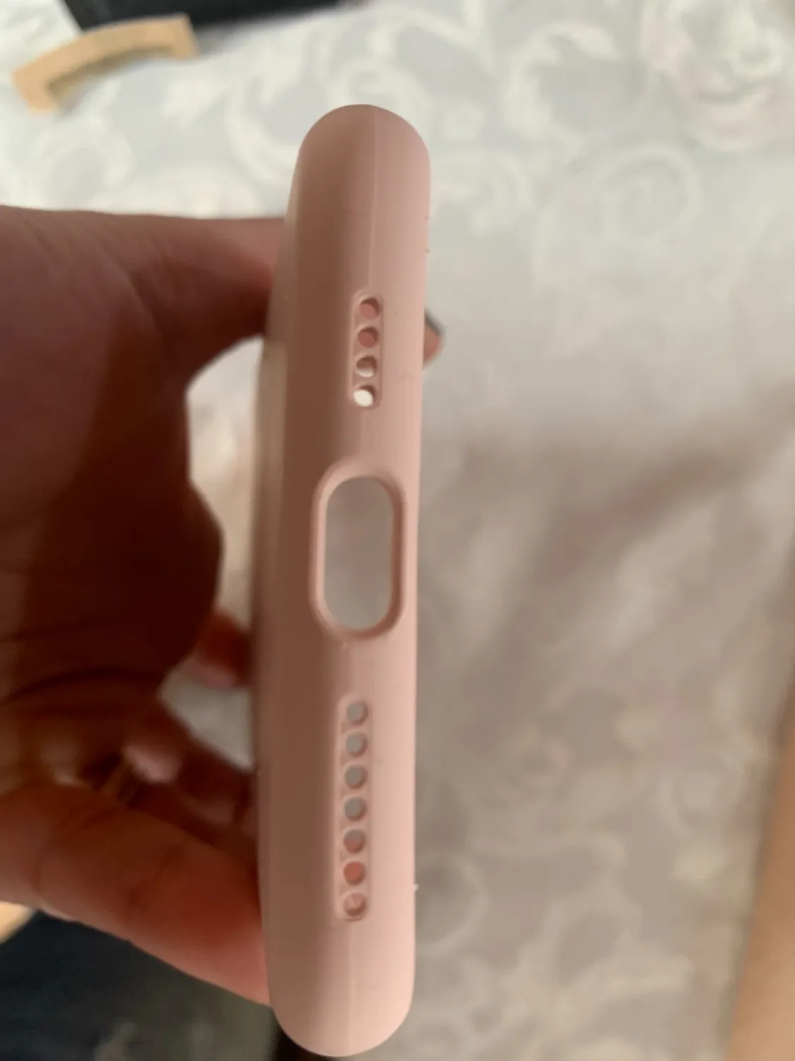 YATWIN iPhone XS Max Silikonhülle Rosa weich