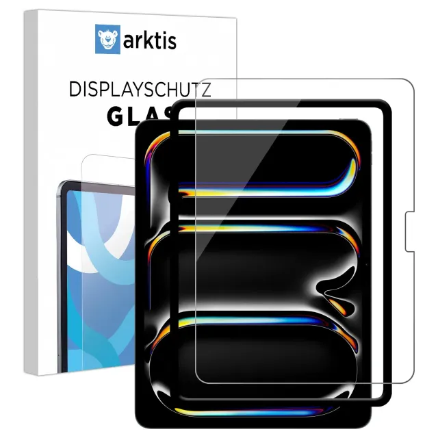 arktis GLAS iPad Pro 11" 2024/2025 Displayschutz Panzerglas