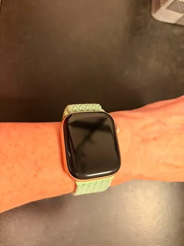 arktis Casual Apple Watch Armband Polarstern geflochten