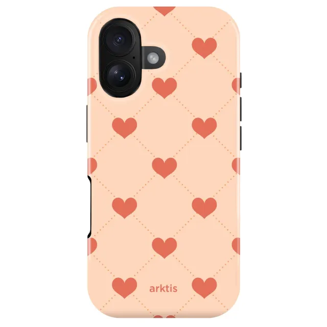 arktis Love iPhone 16 Hülle MagSafe Print