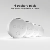 SBS Track My Circle Tracker Find My 4er schwarz