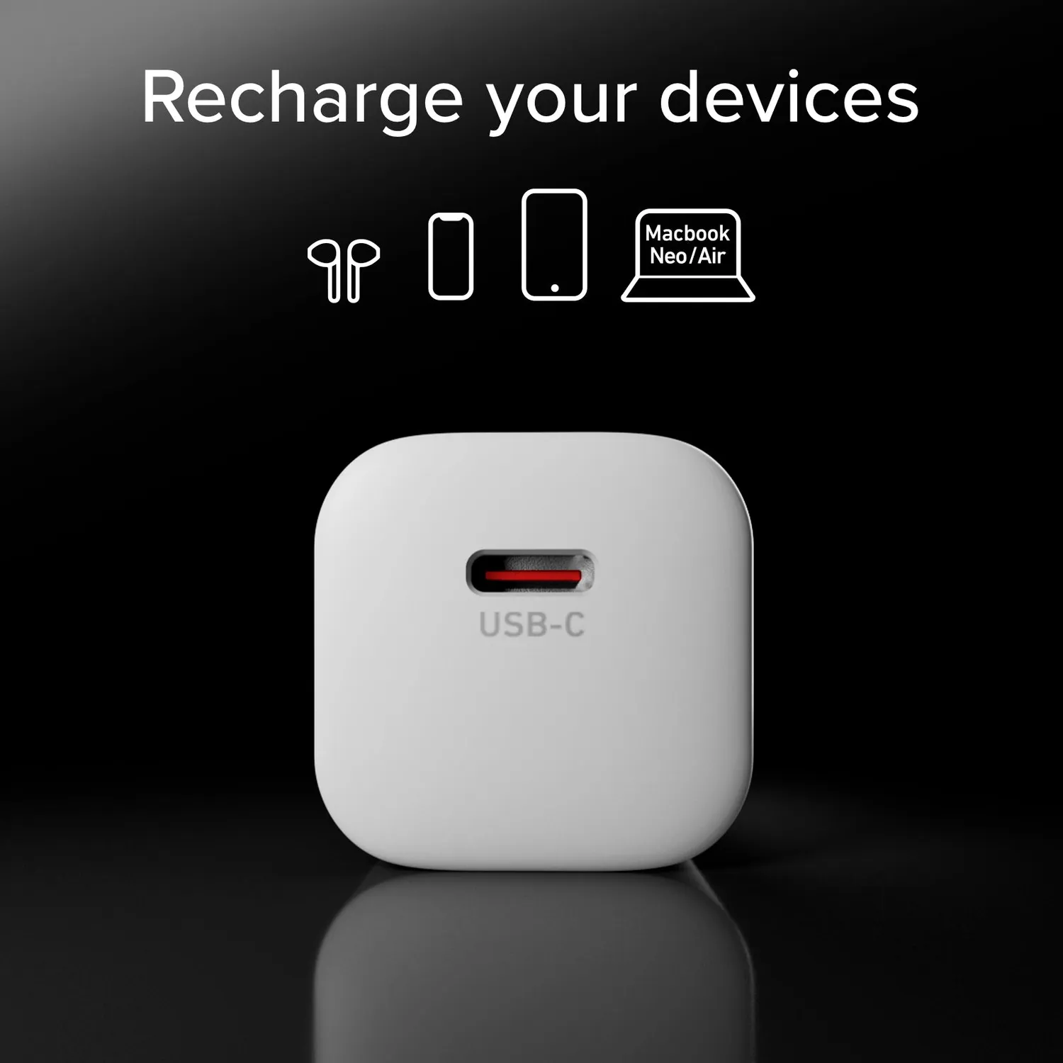 SBS 30W GaN Ladegerät + USB-C Kabel 1,5 m
