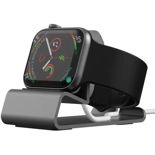 arktisband Apple Watch Ladestation Aluminium Space Grau