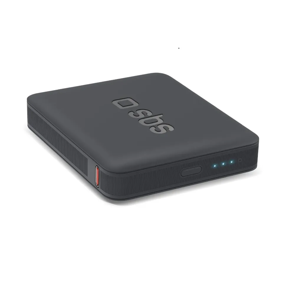 SBS 5000 mAh High Density Powerbank USB-C 10W kompakt