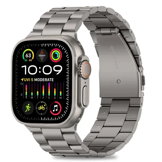 arktisband Apple Watch Ultra Edelstahl-Armband Titan