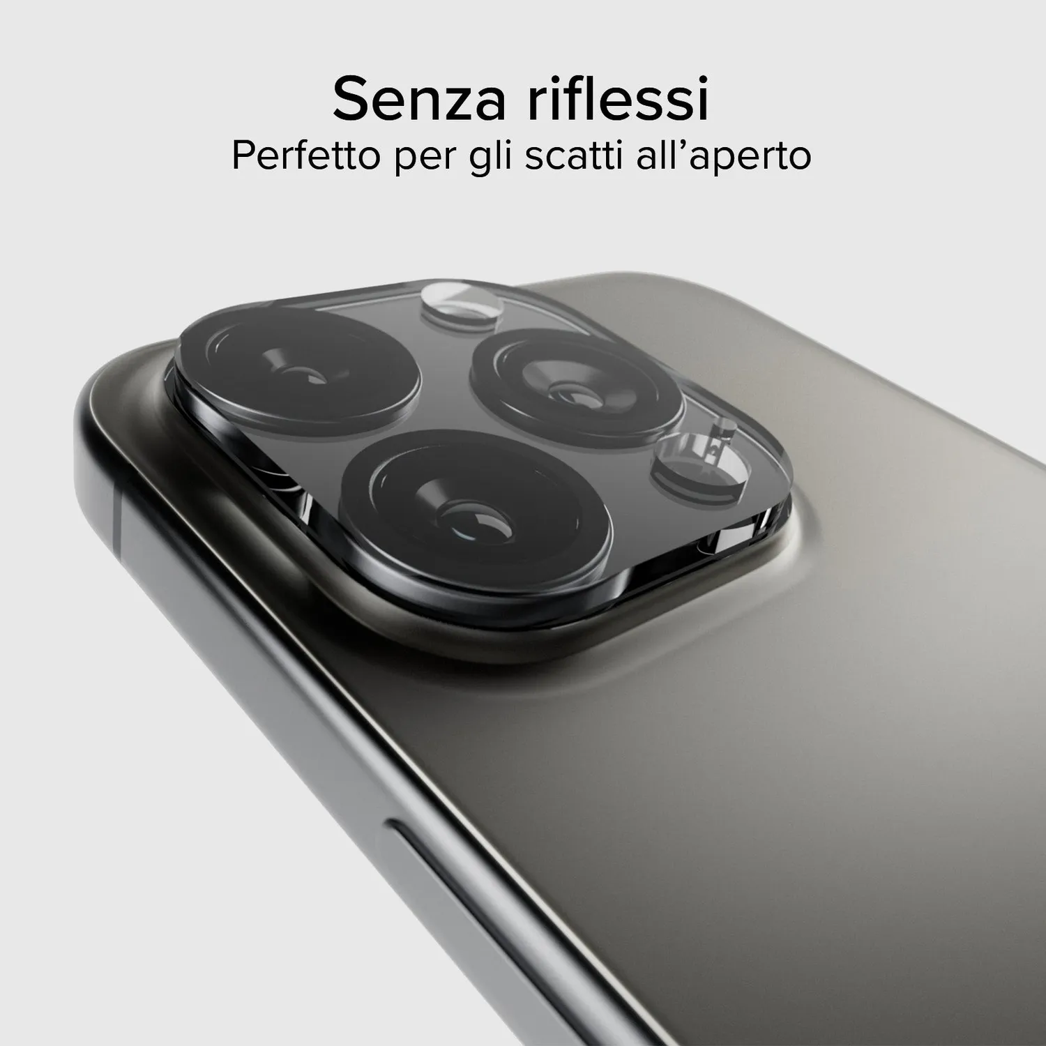 SBS Lens Protector iPhone 16 Pro Kameraschutz transparent