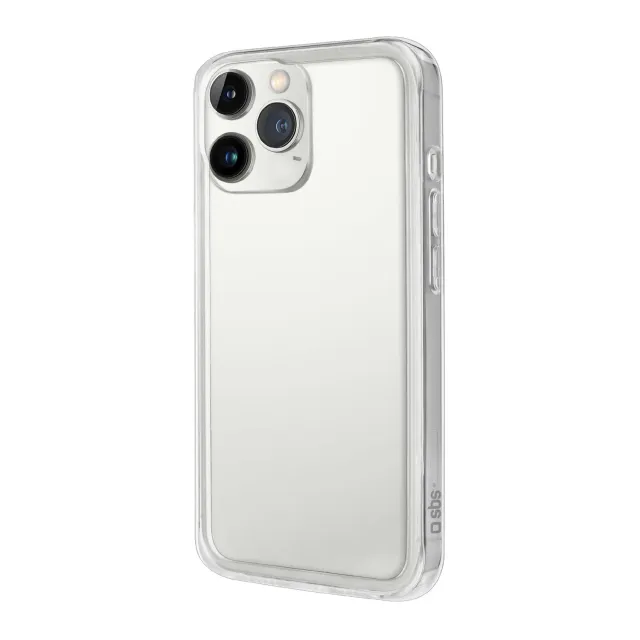 SBS Bumper Handyhülle iPhone 14 Pro transparent