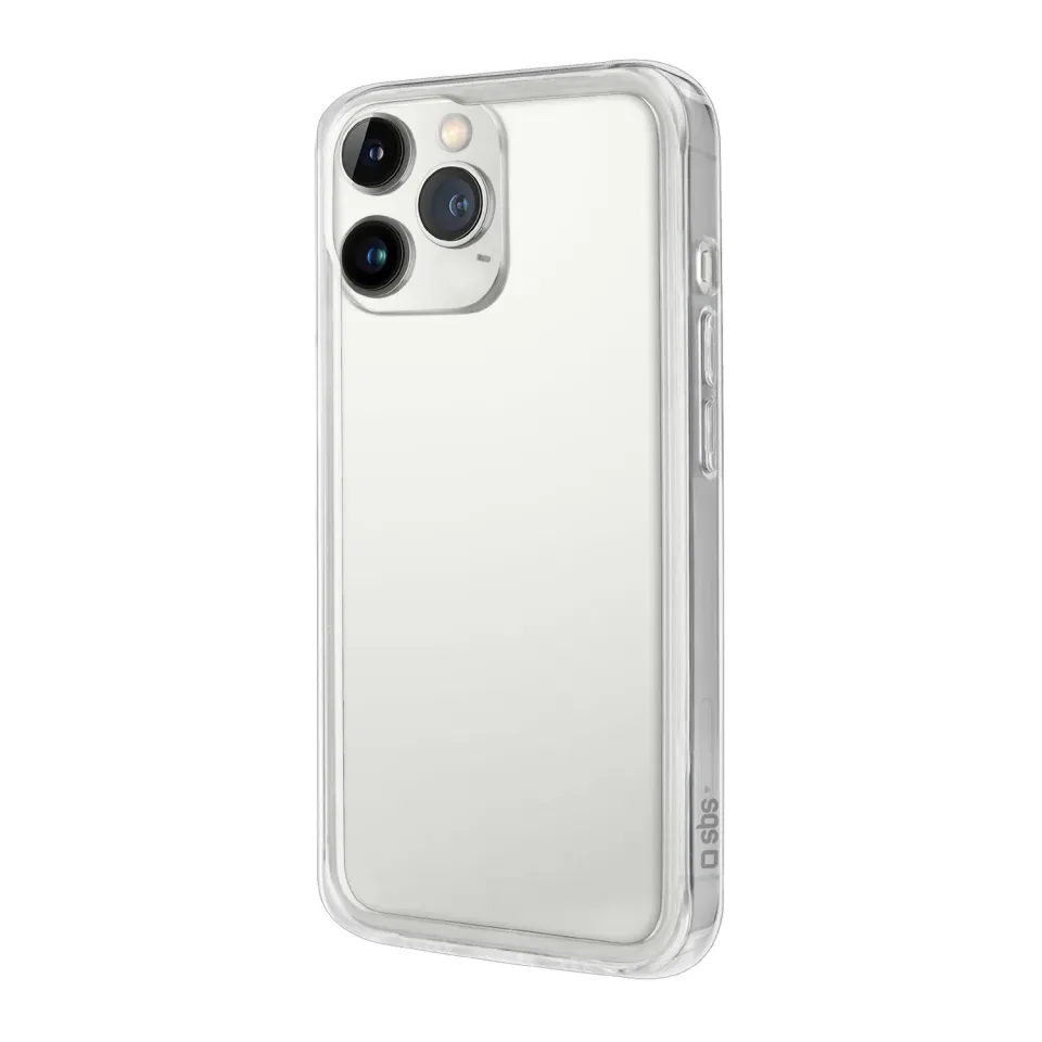 SBS Bumper Handyhülle iPhone 14 Pro transparent
