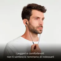 SBS Duo Kabel-Ohrhörer 3,5mm Stereo mit Mikro