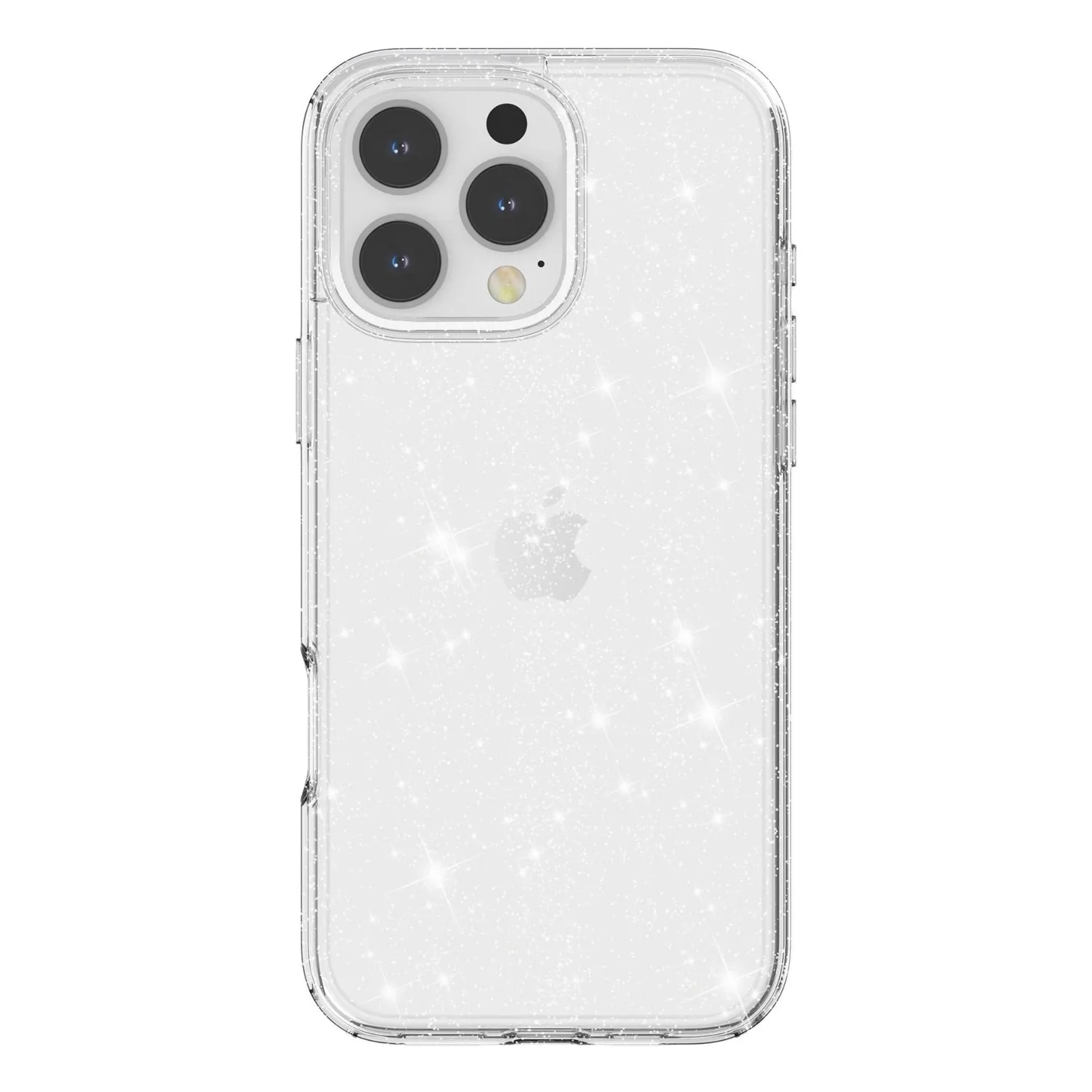 arktis Glitter Case iPhone 16 Pro Hülle transparent Glitzer
