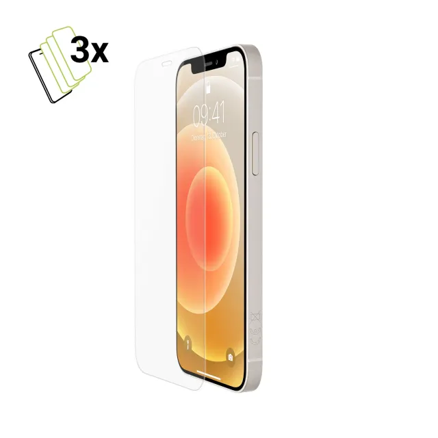 Artwizz SecondDisplay iPhone 12 / 12 Pro Panzerglas 3er Pack klar
