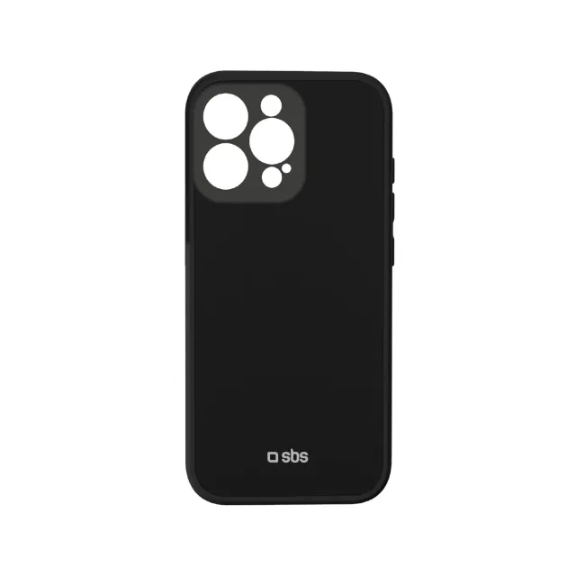 SBS D3O iPhone 15 Pro Max Handyhülle schwarz stoßfest