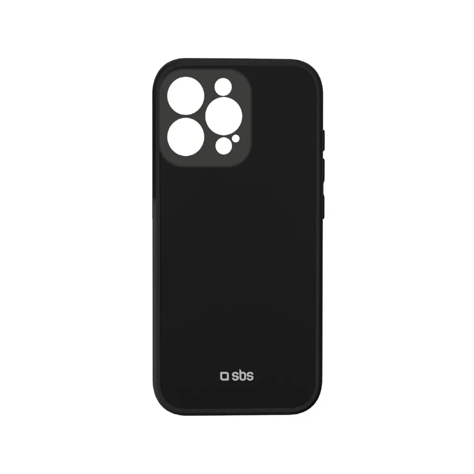 SBS D3O iPhone 15 Pro Max Handyhülle schwarz stoßfest