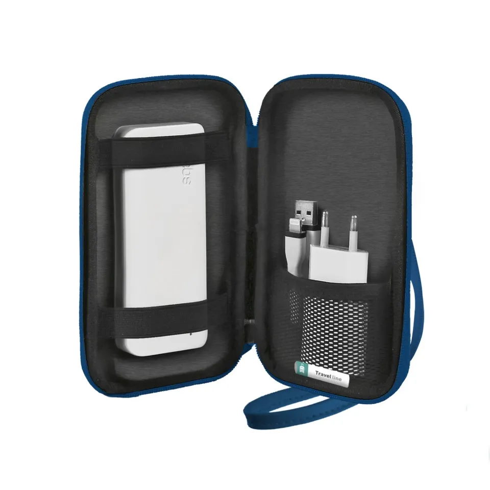 SBS Reise Organizer Tasche schwarz Hartschale 16 cm