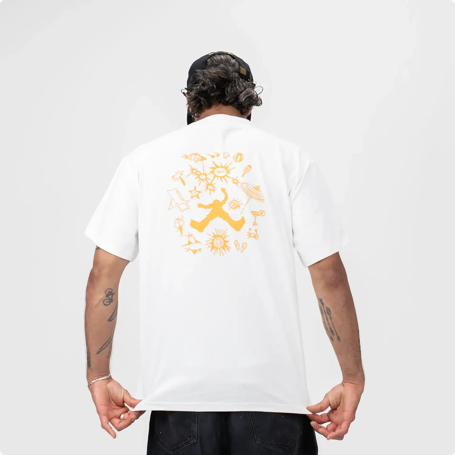 SP Connect Chase the Sun Icons T-Shirt Baumwolle Boxy Fit