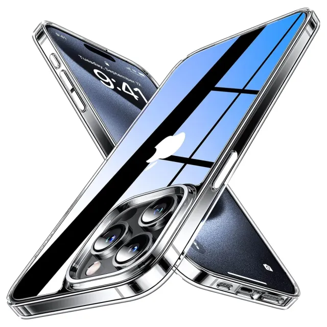 arktis iPhone 15 Pro ZERO Case Ultra Clear transparent